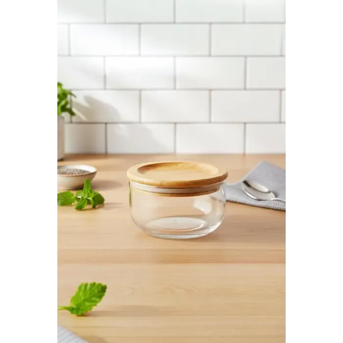 300 ml cam saklama kabı