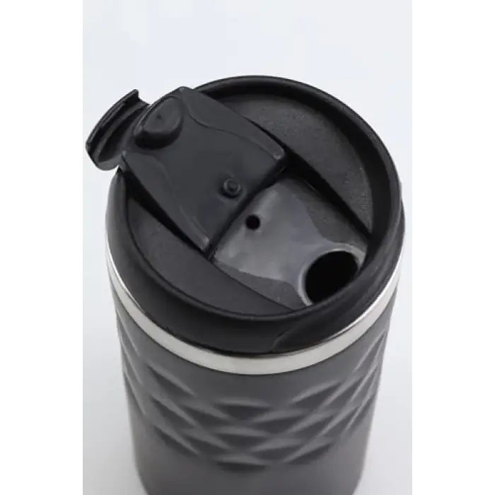 300 ML Siyah Kristal Çelik Termos