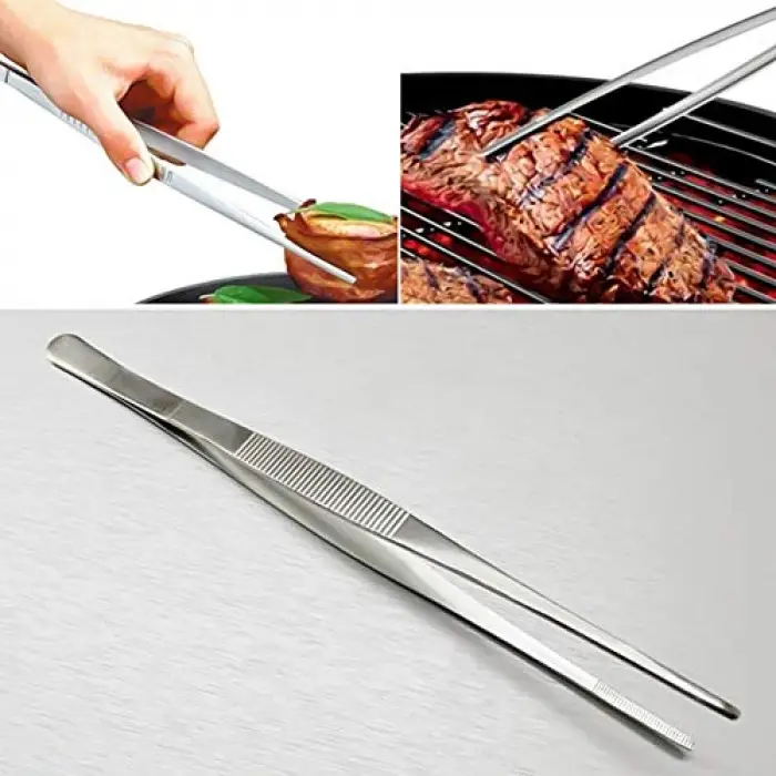 304 Paslanmaz Çelik Mangal Cımbızı 30 cm