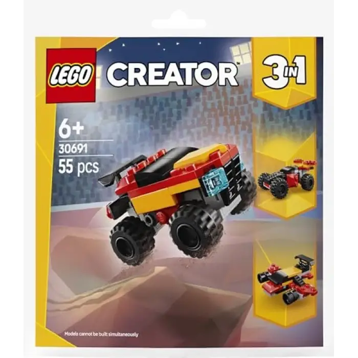 30691 Creator Mini Dönüştürülebilir Canavar Kamyon Yapı Seti