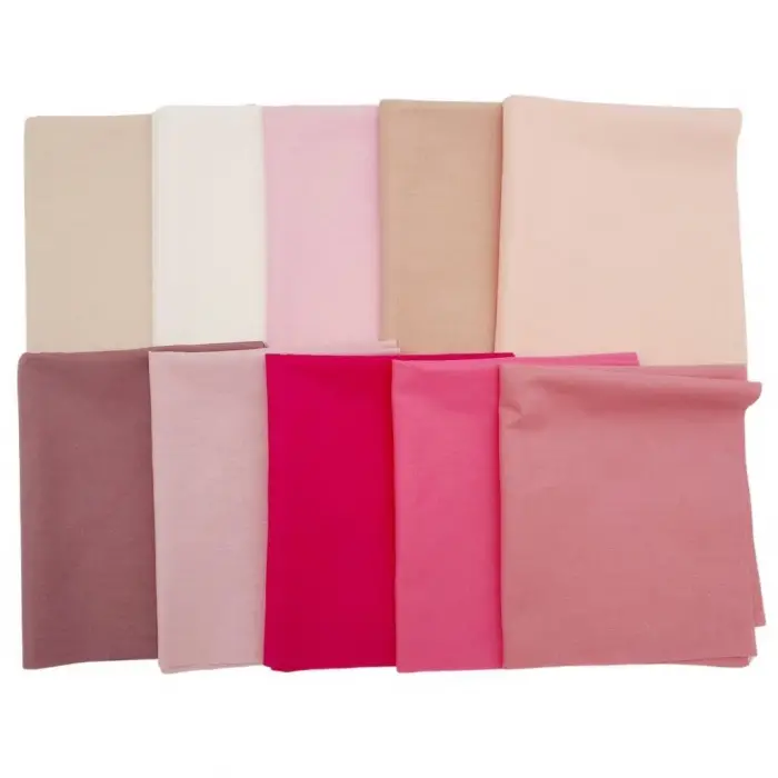 30x25 cm Pamuklu Patchwork Kırkyama Parça Kumaş Seti: 01