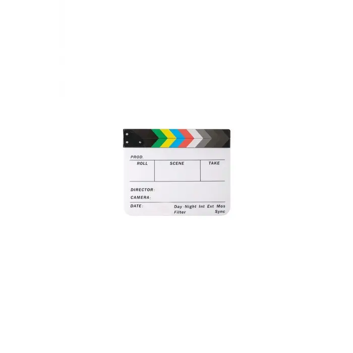 30x25 Klaket (Clapperboard)