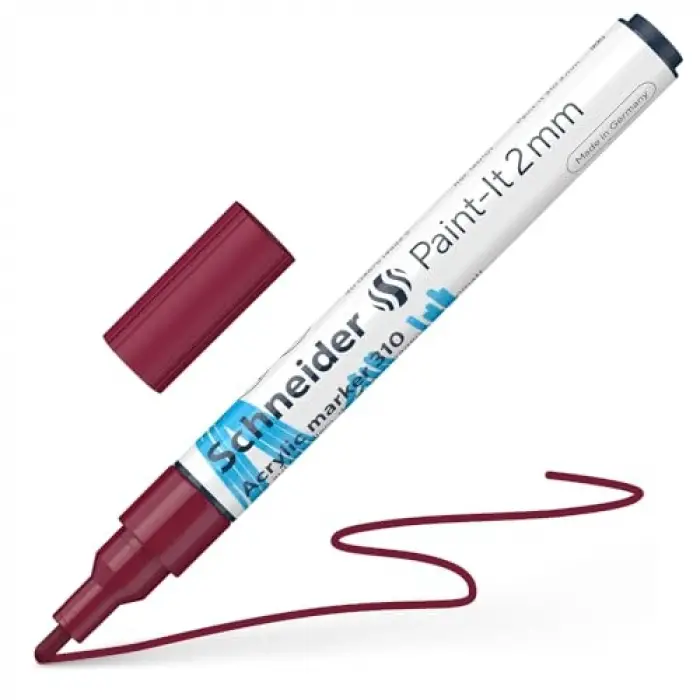 310 Akrilik Marker 2 MM Bordo 120161