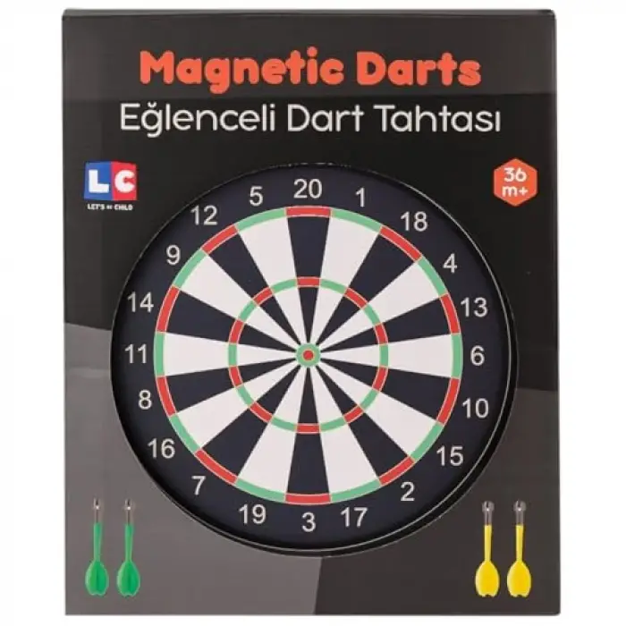 31064-LC Eğlenceli Manyetik Dart