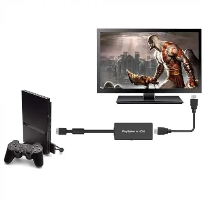 3142 PS2 konsol bağlantısını HDMIa dönüştüren adaptör