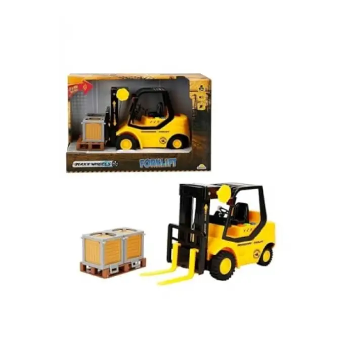 3151 Maxx Wheels Sesli ve Işıklı Forklift 24 cm