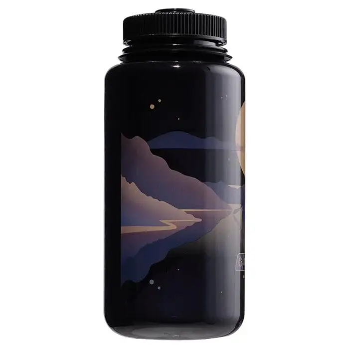 32 oz Geniş Ağızlı Manzara Aybatımı Su Şişesi