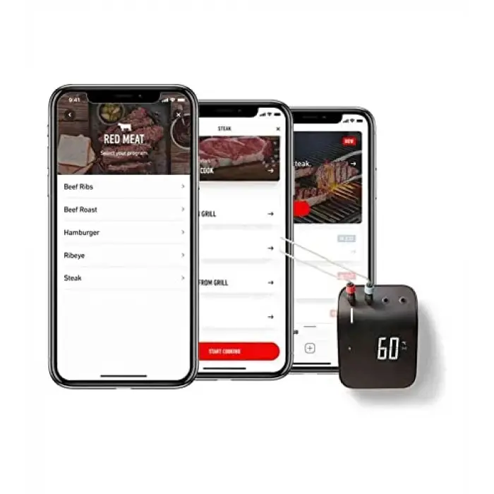 3202 Connect Smart Grilling Hub, Siyah