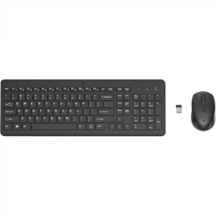 330 Kablosuz Türkçe Klavye Mouse Seti Siyah 2V9E6AA