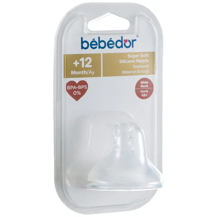 333 Biberon Emziği (Şeffaf)