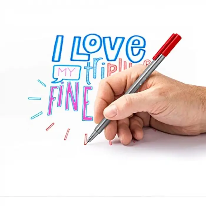334 Sb10 Triplus Üçgen Fineliner 0.3 mm 10lu Set