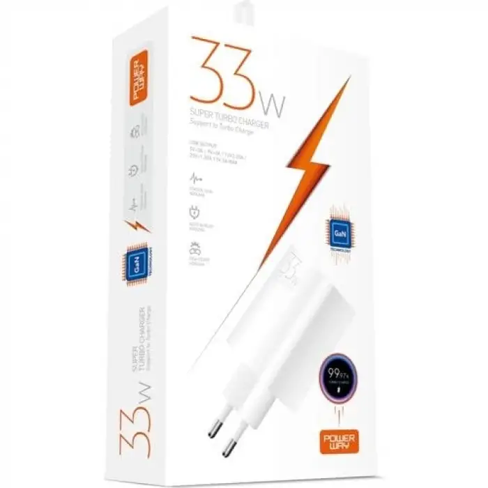 33W GaN USB Hızlı Şarj Başlığı M33