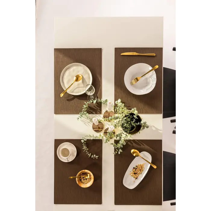 33X45 Cm Ceviz Servis Altlığı