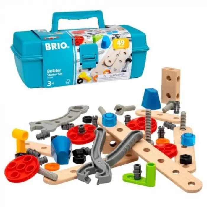 34589 – Builder Kindergartenset 270-parça, yapı Konstruktionsspielzeug