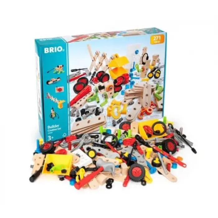 34589 – Builder Kindergartenset 270-parça, yapı Konstruktionsspielzeug