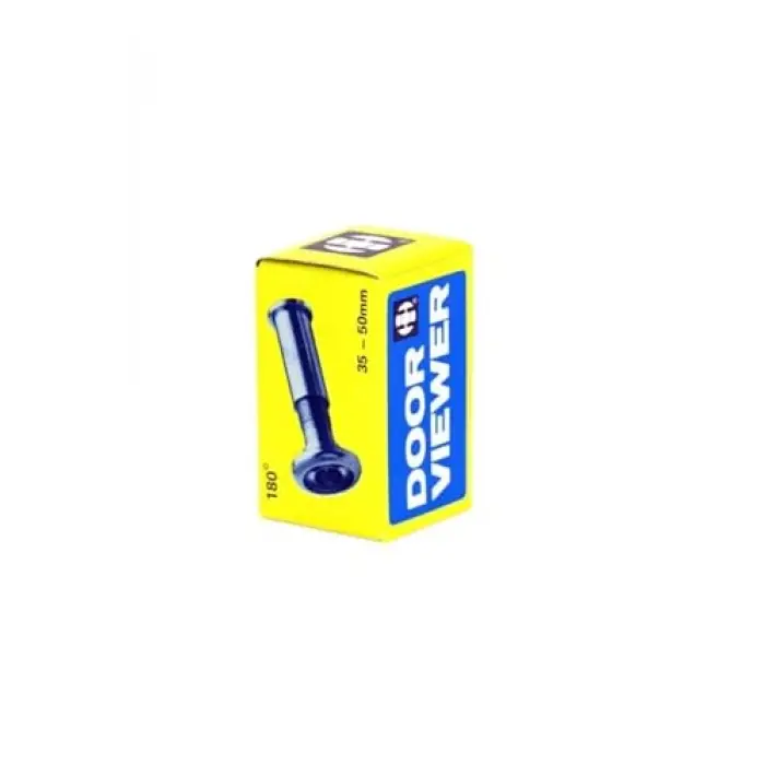 35 * 60 Krom Kapaklı Kapı Dürbünü, 180° D, 1 Kutu 12 Adet