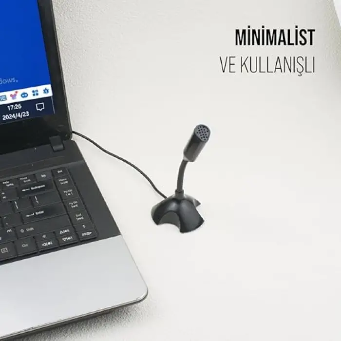 3,5 mm Aux Girişli PC Tablet Mikrofonu (MC-6)