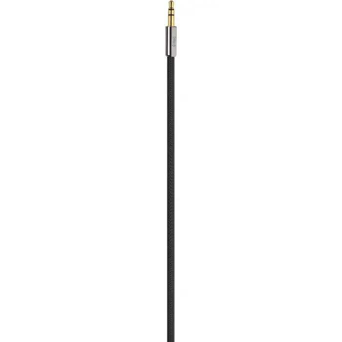 3.5 mm Stereo Premium Ses Kablosu 1m-Siyah