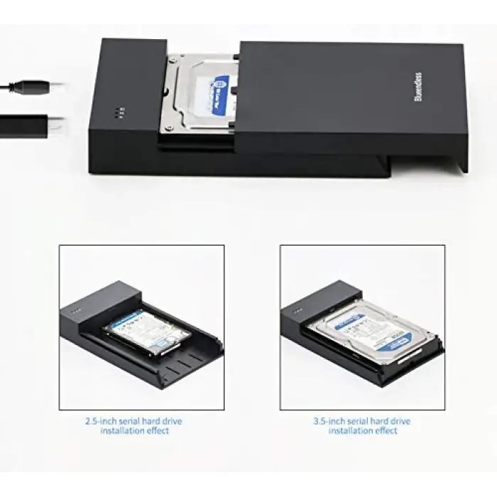 3.5 USB 3.0 Sata 3 Disk Kutusu (Cdg-Hdc-35BP), Siyah