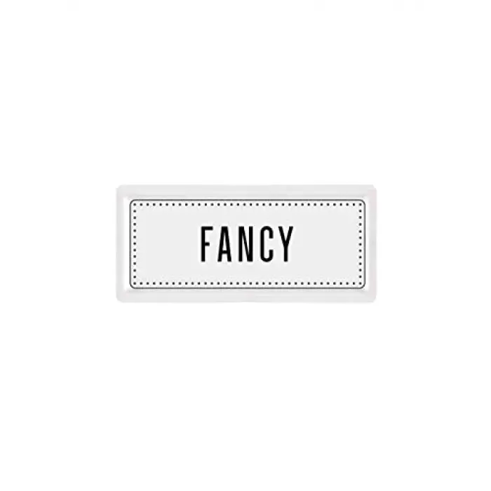 35 x 16 Cm Dikdörtgen Servis Tabağı, Fancy