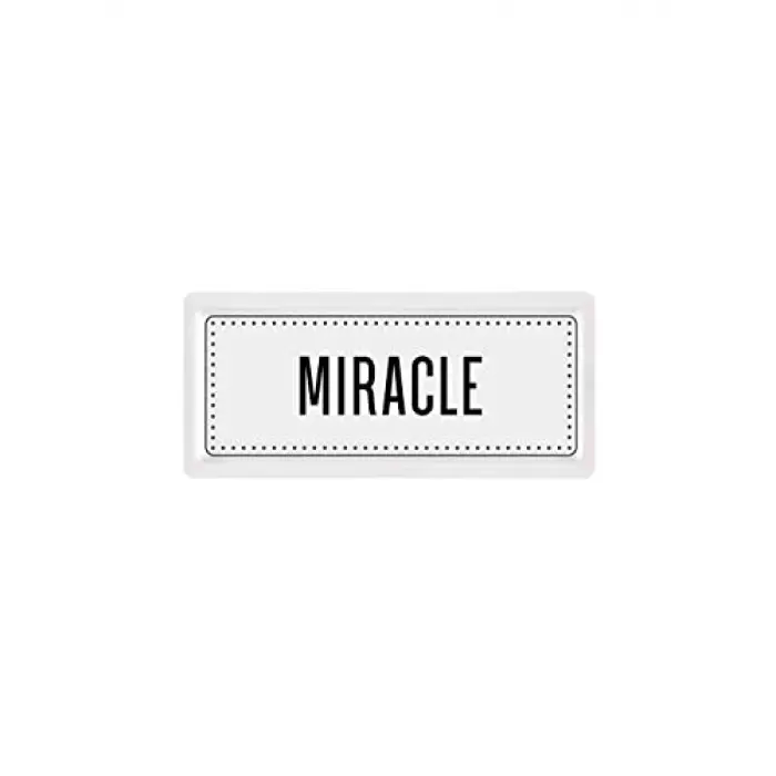35 x 16 Cm Dikdörtgen Servis Tabağı, Miracle
