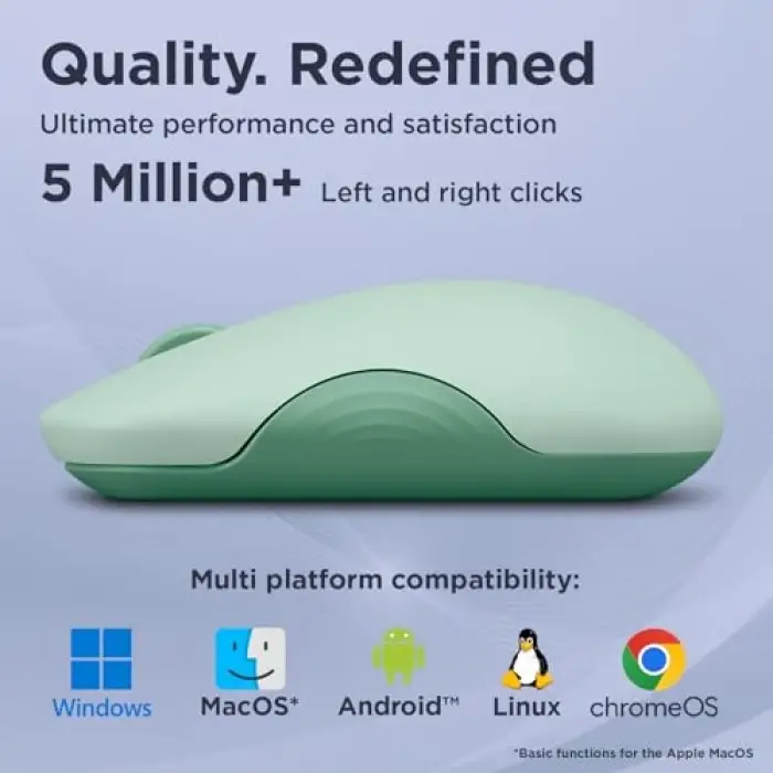 350 Bluetooth Sessiz Mouse, Breeze Moss Renk