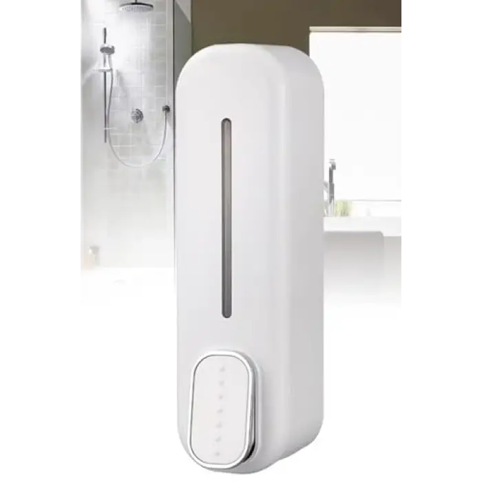 350 ml Manuel Sıvı Sabunluk, Duvara Monte Basmalı Model 1450