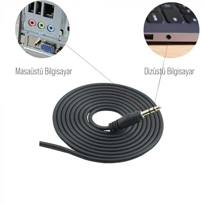 3,5mm Aux Girişli PC Tablet Mikrofonu (MC-7)
