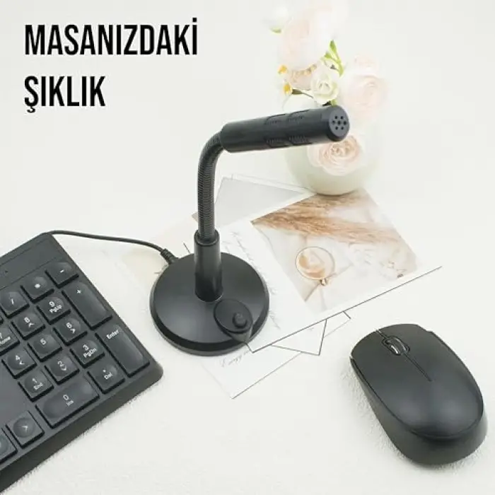 3,5mm Aux Girişli PC Tablet Mikrofonu (MC-7)