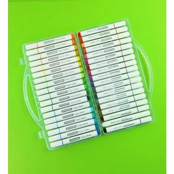 36 Renk Akrilik Marker Kalem Seti
