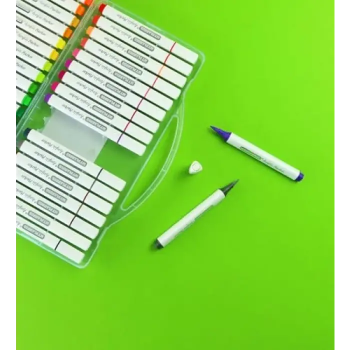 36 Renk Akrilik Marker Kalem Seti