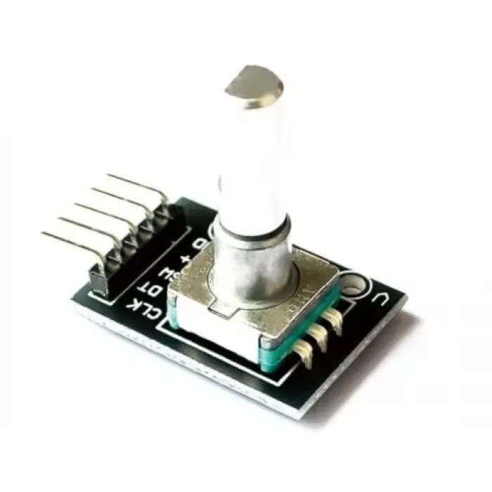 360 Derece Rotary Encoder KY-040,5V, 20 Darbe/Daire