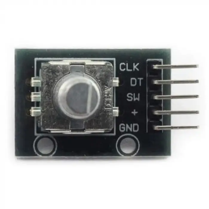 360 Derece Rotary Encoder KY-040,5V, 20 Darbe/Daire