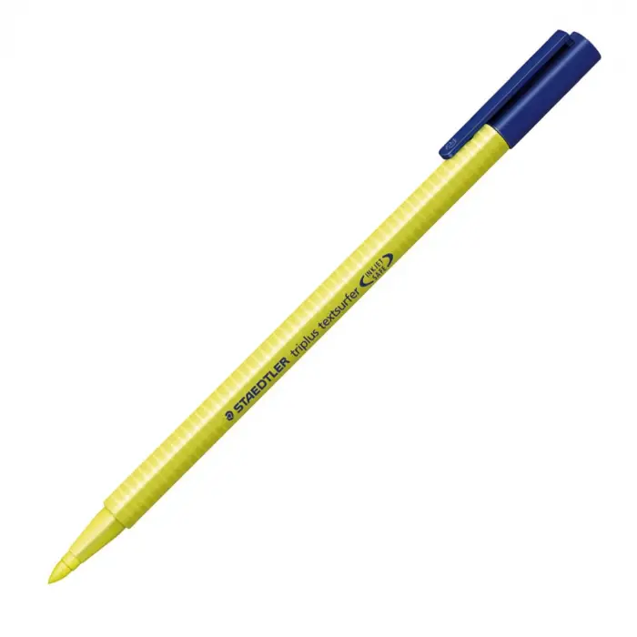 3621 Triplus Textsurfer Üçgen Highlighter Sarı
