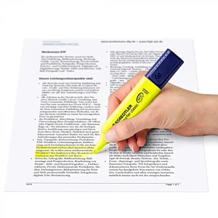 3641 Textsurfer Classic Highlighter Sarı