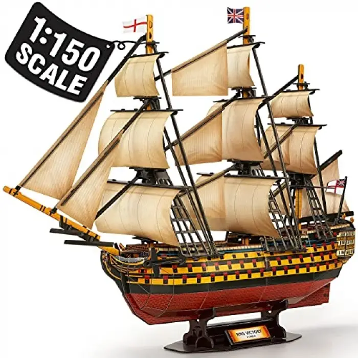 3D 189 Parça Puzzle Hms Victory Donanma Gemisi