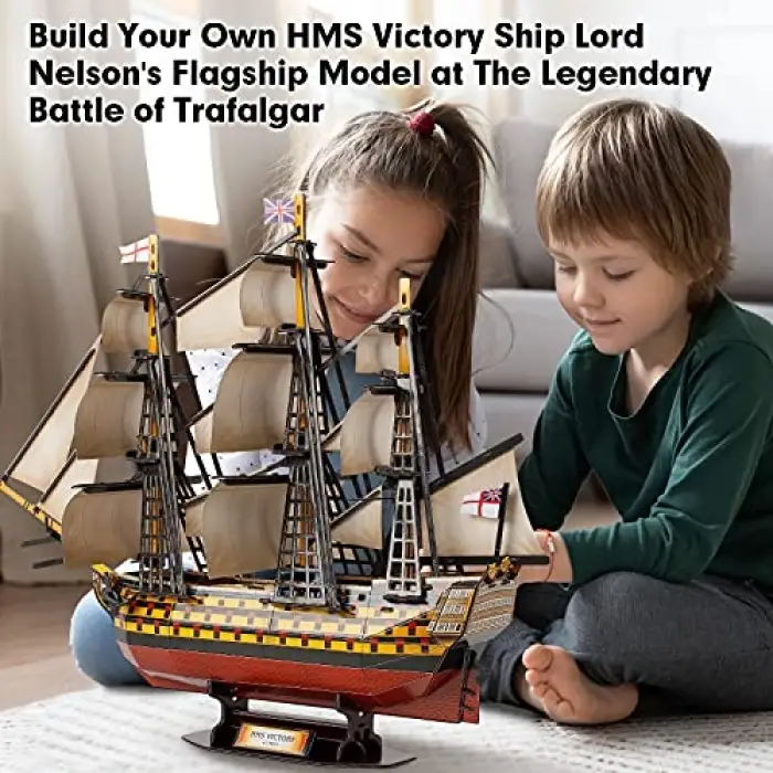 3D 189 Parça Puzzle Hms Victory Donanma Gemisi