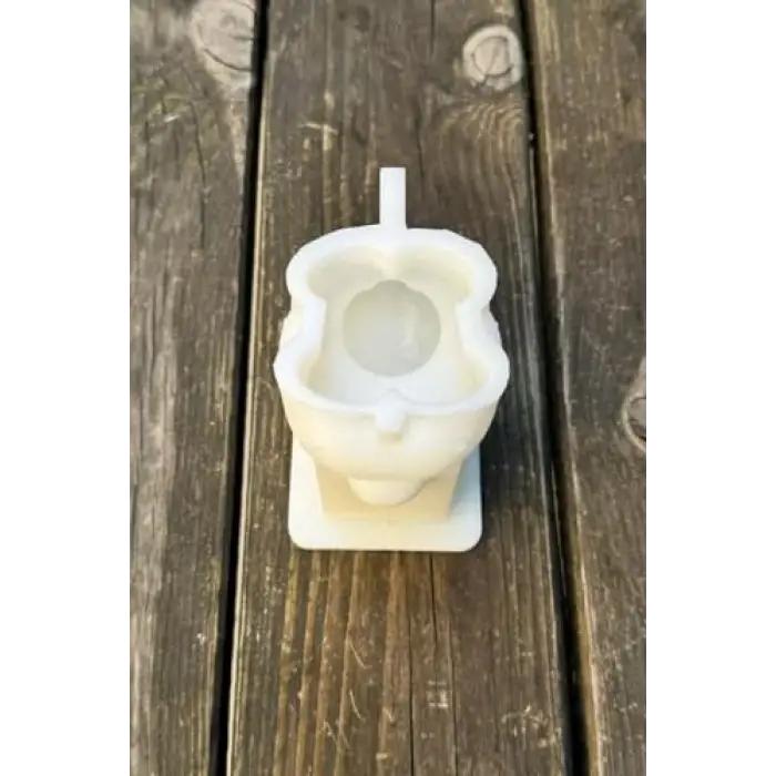 3D Christmas Geyik Silikon Mum Kalıbı