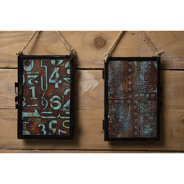 3D Doku Kalıbı - Tim Holtz Numbered