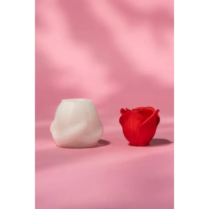 3D Gül Goncası Silikon Mum Kalıbı