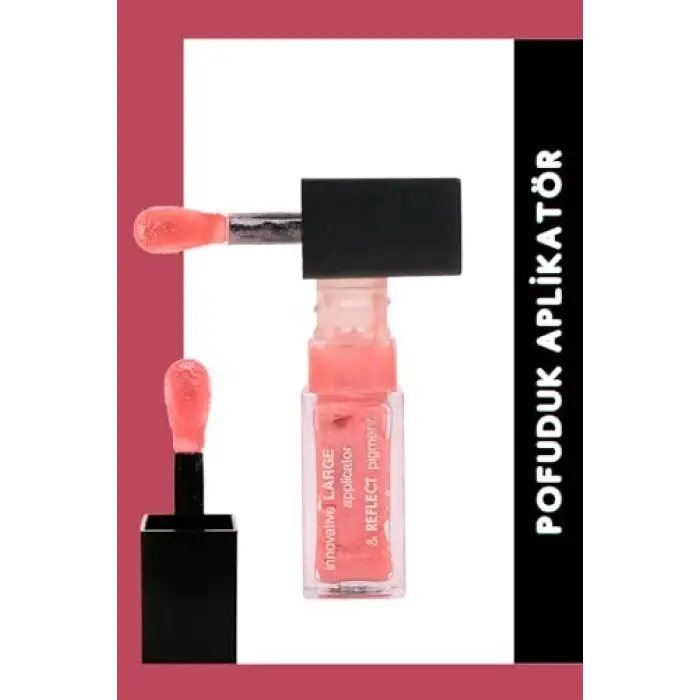 3D Lip Gloss Dudak Parlatıcı No:104