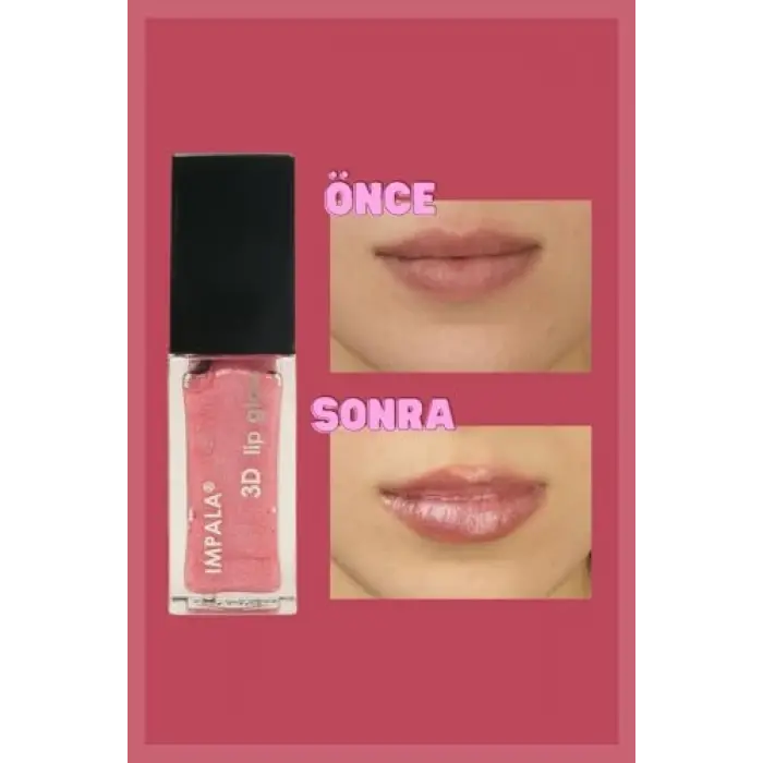 3D Lip Gloss Dudak Parlatıcı No:106