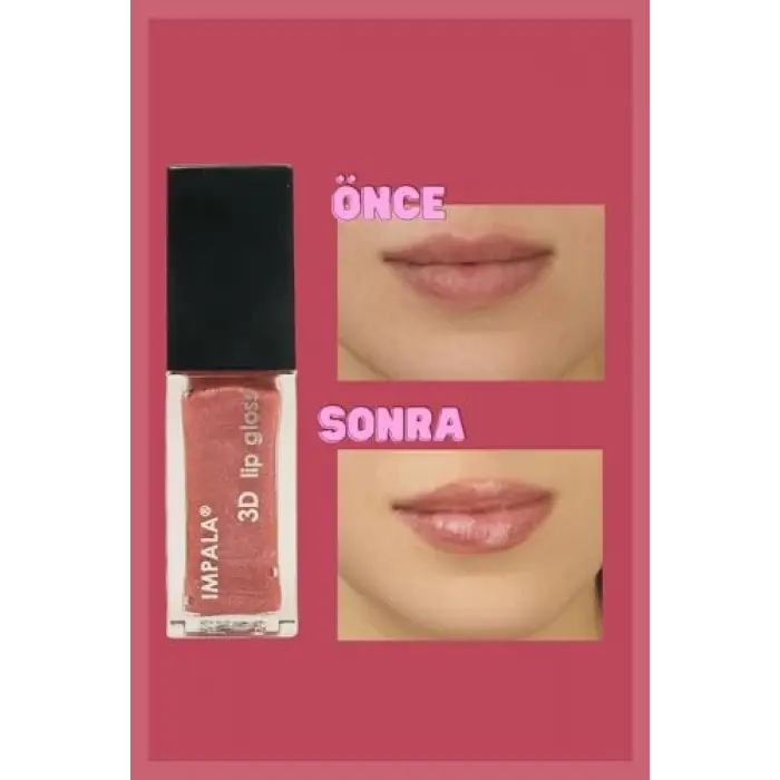 3D Lip Gloss Dudak Parlatıcı No:109