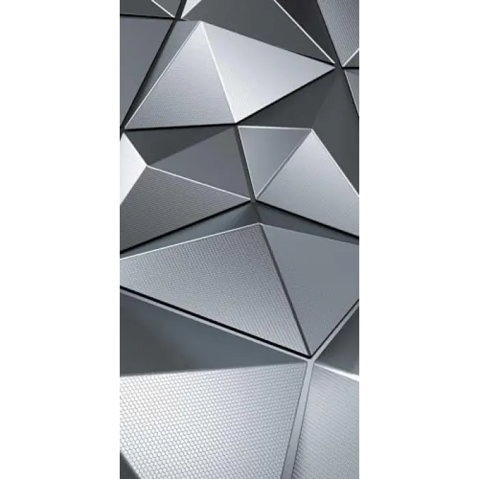3D Metal Desenli Kapı Giydirme Sticker Folyosu