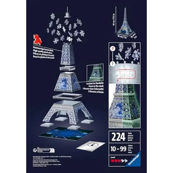 3D Puzzle Eyfel Kulesi