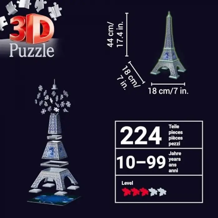 3D Puzzle Eyfel Kulesi