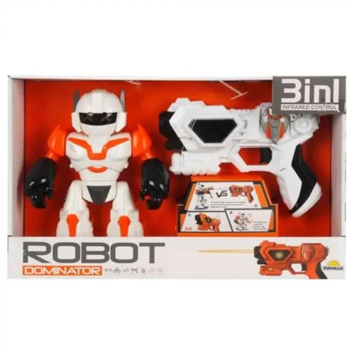 3in1 Sesli ve Işıklı Robot
