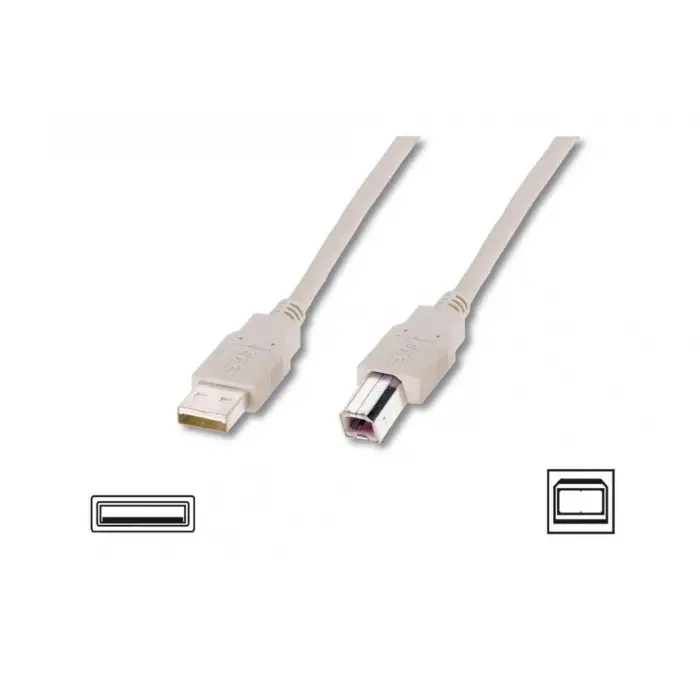 3M USB A Erkek-USB B Erkek, Awg 28 USB 2.0 Kablo