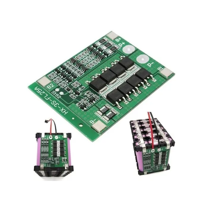 3s 25a 12v Balans Bms Lipo 18650 Lityum Pil Şarj Devresi