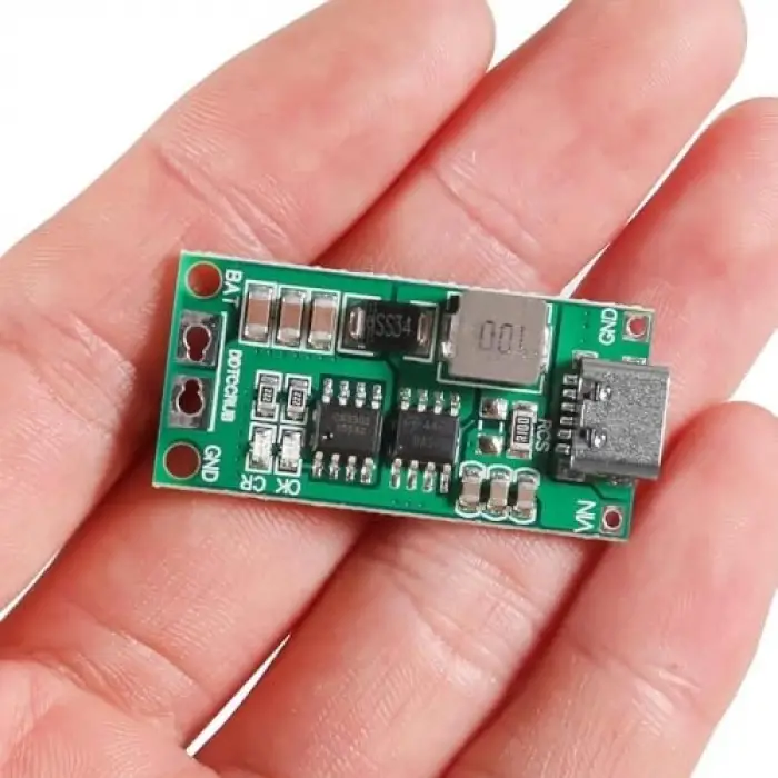 3S 2A Type C Şarj Modül Çok Hücreli 18650 Lityum Pil Şarj Modül
